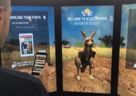 Jumping Roo to welcome you at Alice Springs Airport