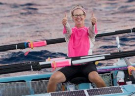 Solo Atlantic rower at Adelaide Boat Show