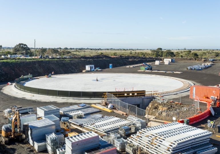 Yarra Valley Water completes work on Australia’s largest sewage storage facility