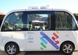 Newcastle wheels out first driverless vehicle
