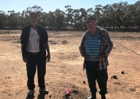 Aboriginal campsites protected from erosion following works