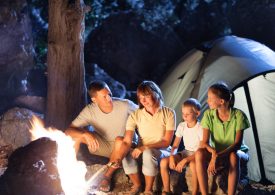 Half price fees see camping surge over the school holidays