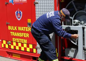 Sydney pump trucked in to douse recycling centre fire