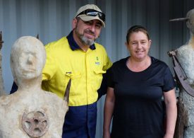 TAFE artist takes up residence at Revolve Shop