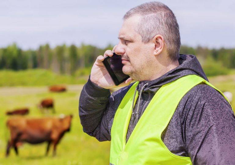 Online service provision for safety of customers and staff