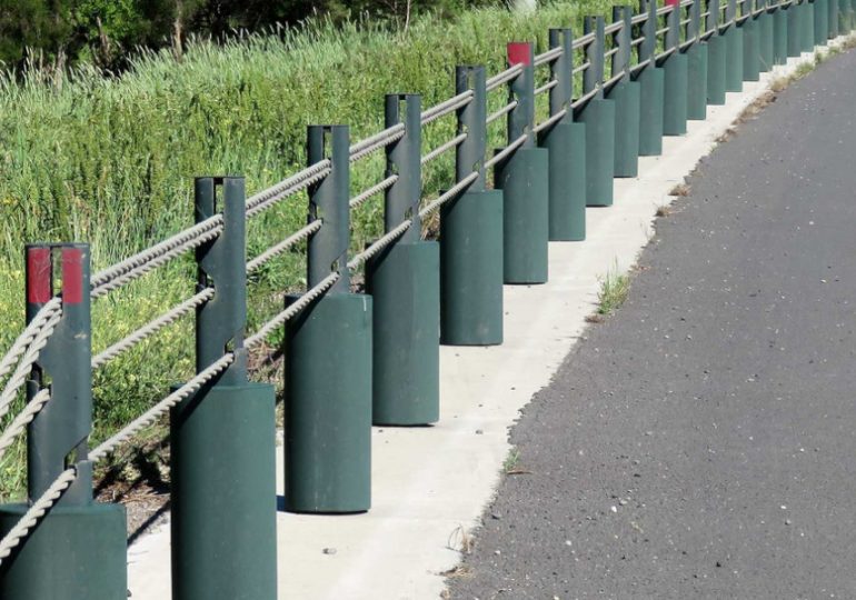 Safety barriers & rumble  strips for NSW roads