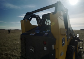 John Deere skid steers
