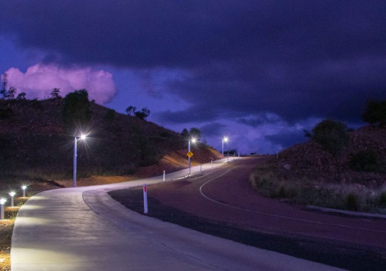 New solar lights for Towers Hill