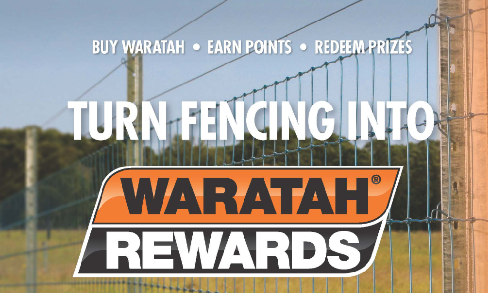 Waratah Fencing Rewards Get Regional