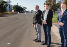 A wider and safer Purvis Lane