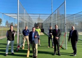 Country cricket batting above the average with new nets & wickets
