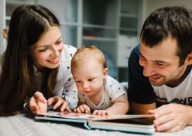 Never too early to read to your baby!