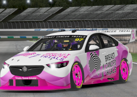 Supercars partners with Breast Cancer Trials for Breast Cancer Awareness Month