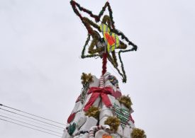 Recycled Christmas tree gives nod to rural community
