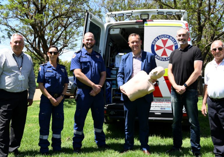 The community encouraged to get a 'Wiggle' on and learn CPR