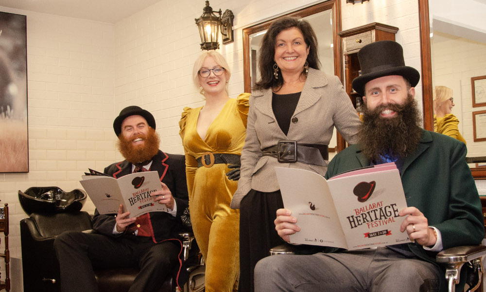 Bold art, artisan crafts and big beards - Ballarat Heritage Festival 2021