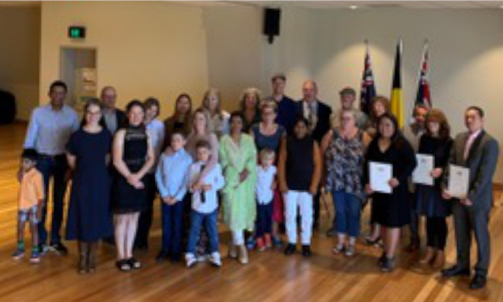 New Australian citizens welcomed to the shire