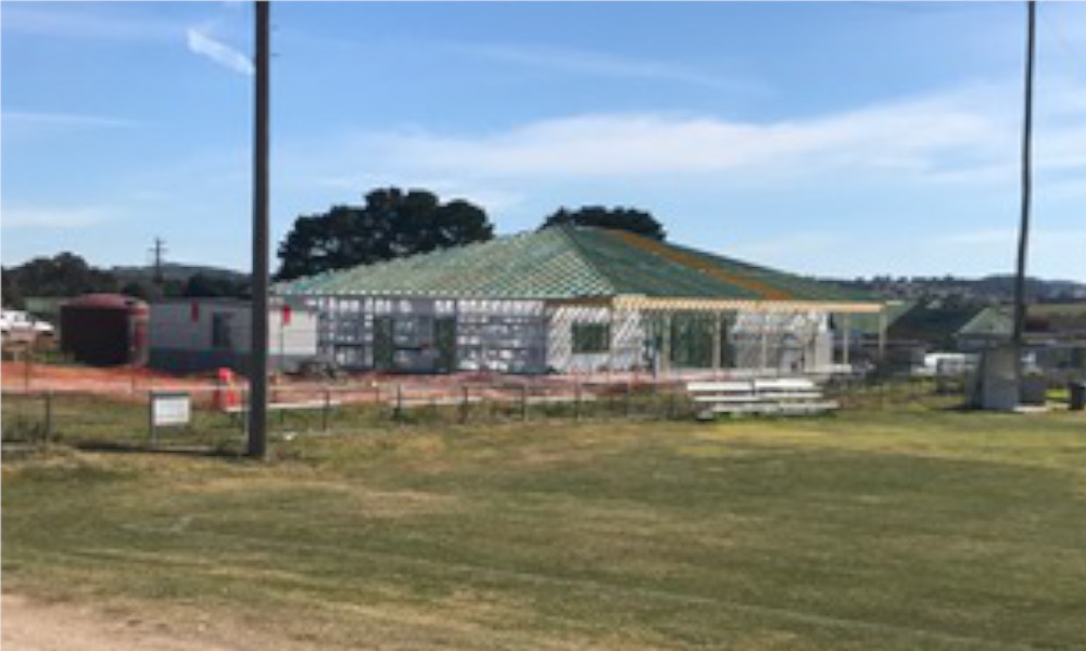 Cookbundoon Amenities Building reaches lock-up