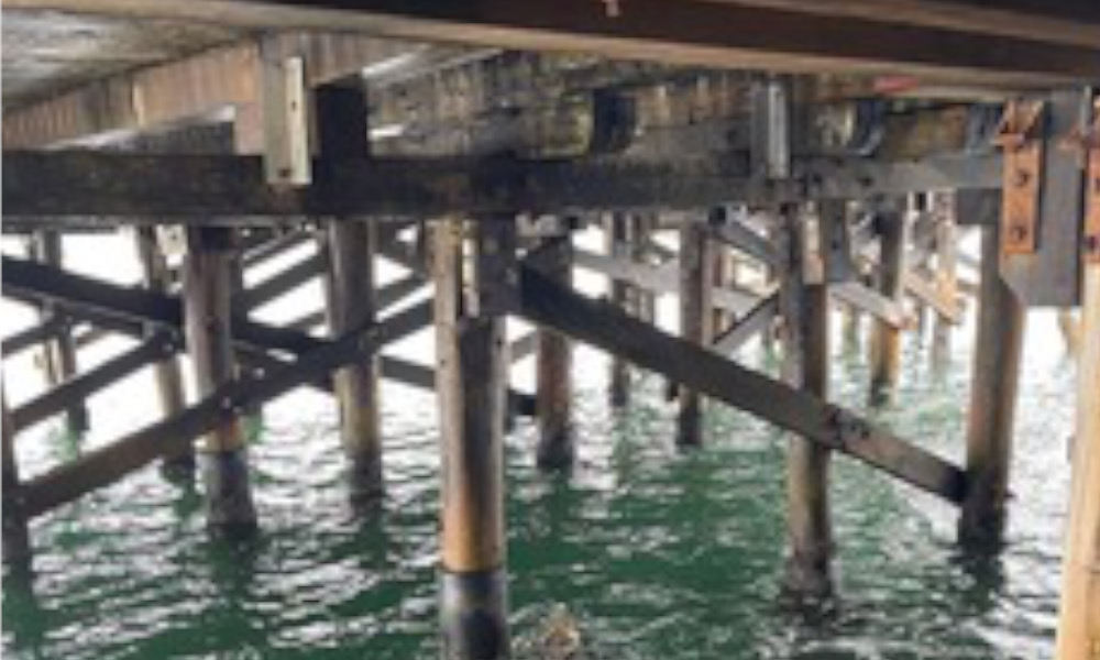 Another step towards wharf restoration