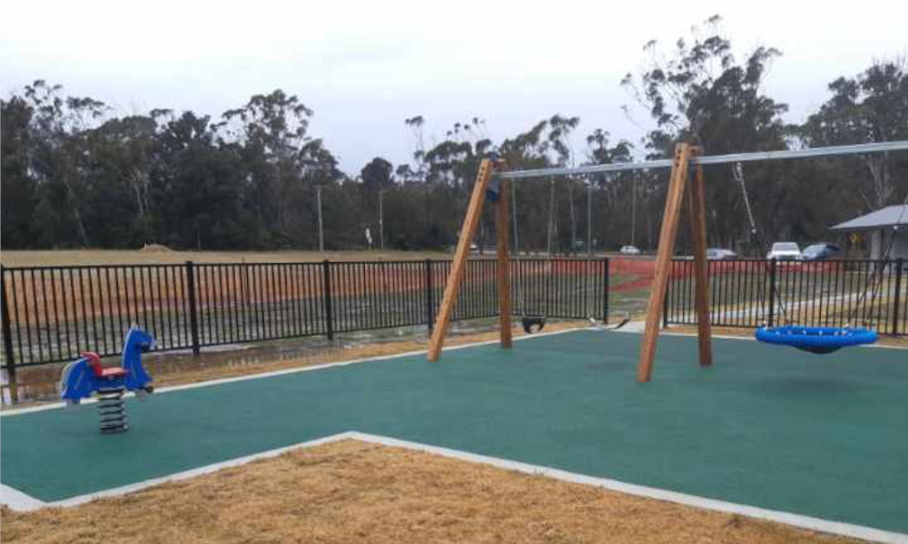 New playground opens at Evans Park, Kalaru