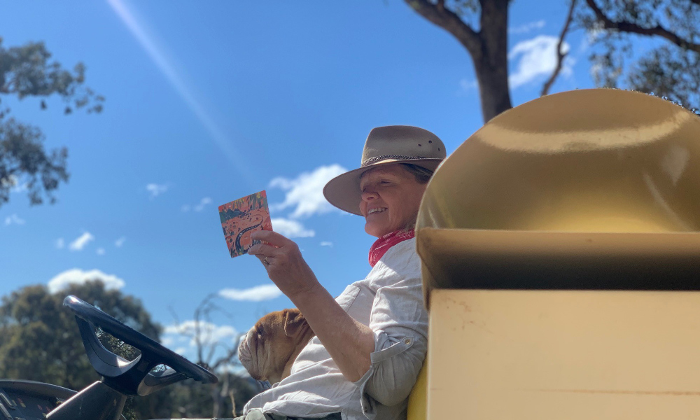 Australia Post champions mental wellbeing with 4 million free postcards to help people connect