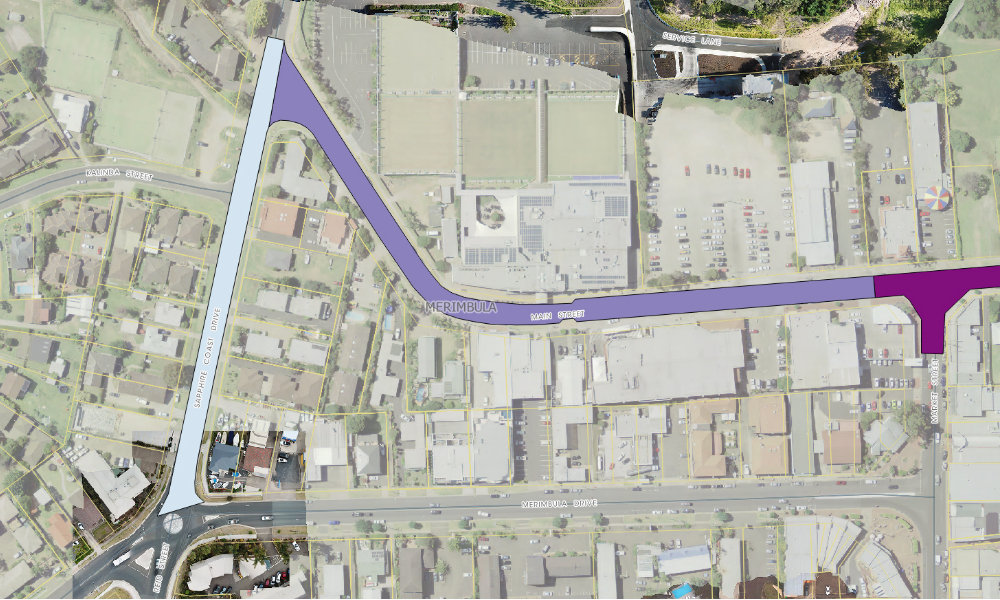 Road improvements for Merimbula CBD