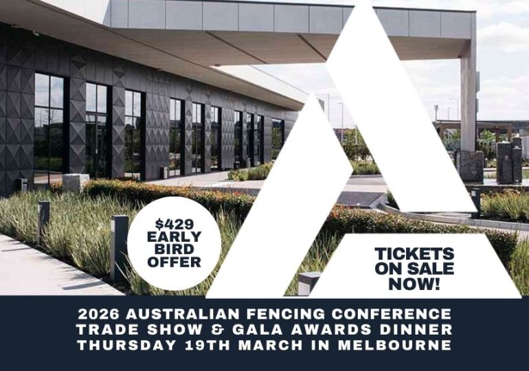 Tickets for Australian FENCING and GATES Conference in Melbourne