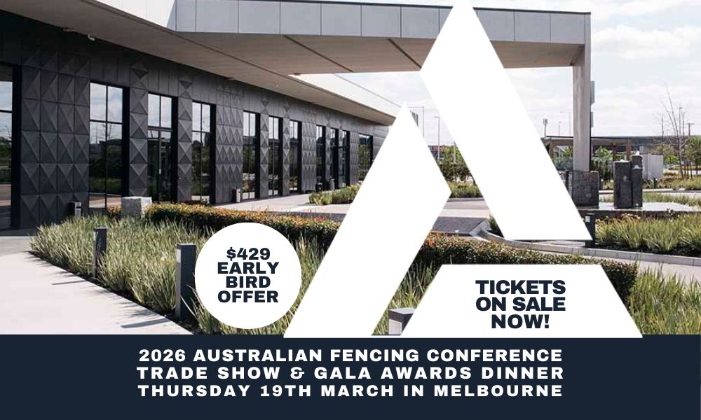Tickets for Australian FENCING and GATES Conference in Melbourne